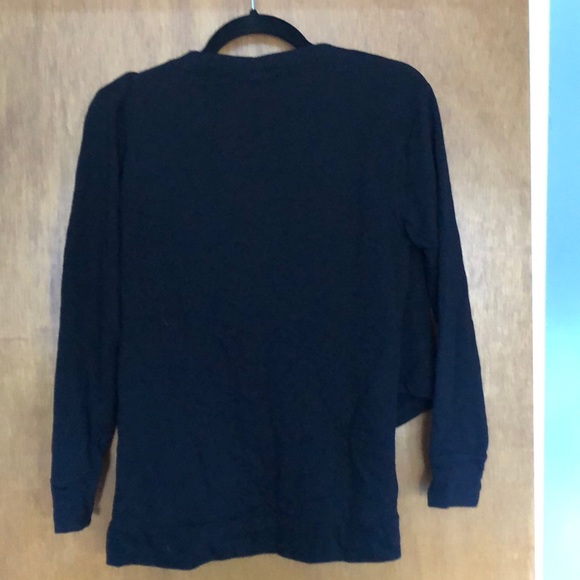 Faux wrap athletic sweater - Picture 2 of 2